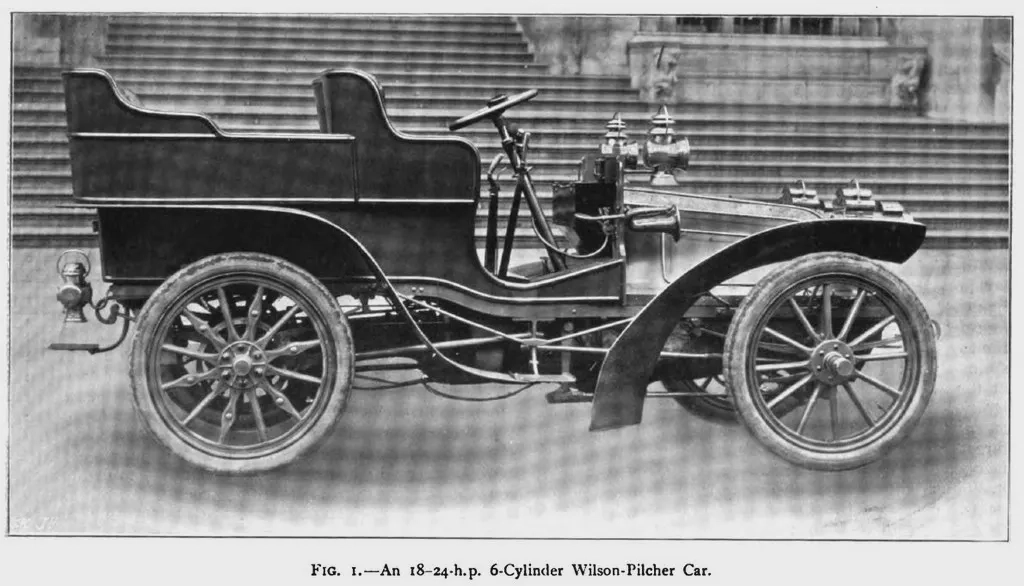 A 1904 Wilson-Pilcher Car A 1904 Wilson-Pilcher Car